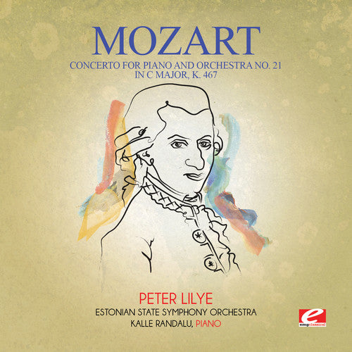 the album cover for Estonian State Symphony Orchestra - Concerto for Piano & Orchestra No. 21 in C Major K