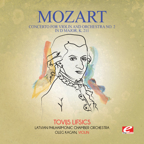 the album cover for Latvian Philharmonic Chamber Orchestra - Concerto for Violin & Orchestra No. 2 in D Major K