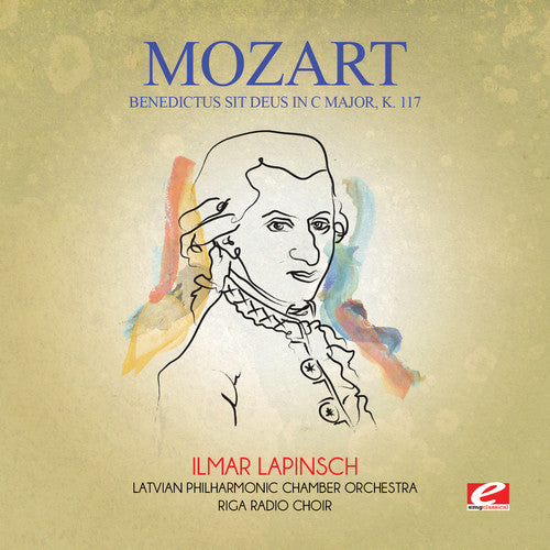 the album cover for Latvian Philharmonic Chamber Orchestra - Benedictus Sit Deus in C Major K. 117