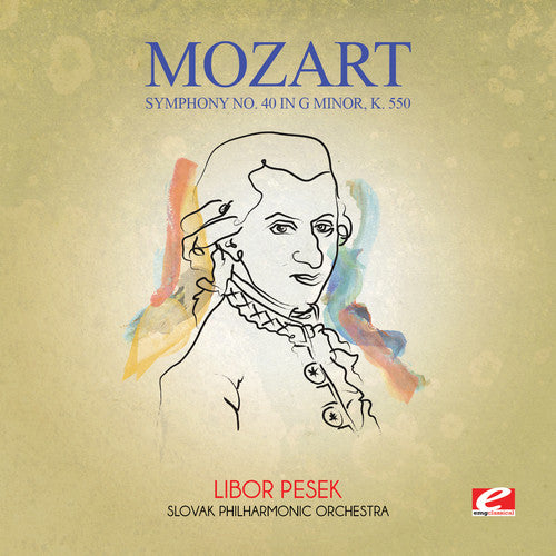 the album cover for Slovak Philharmonic Orchestra - Symphony No. 40 in G minor K. 550