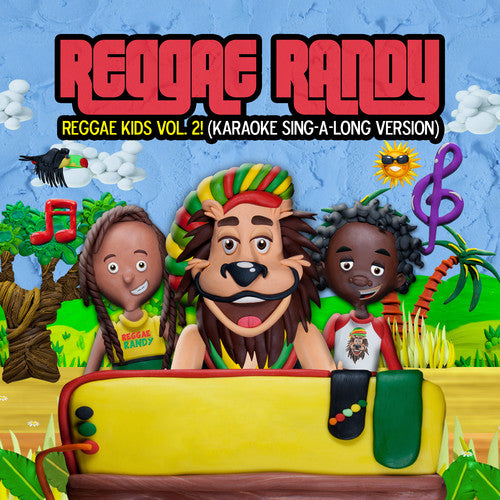 the album cover for Reggae Randy - Reggae Kids Vol 2 (Karaoke Sing-A-Long Version)