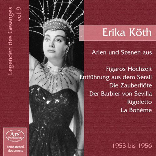 the album cover for Koth / Berliner Philharmoniker / Schuchter - Vocal Legends 9