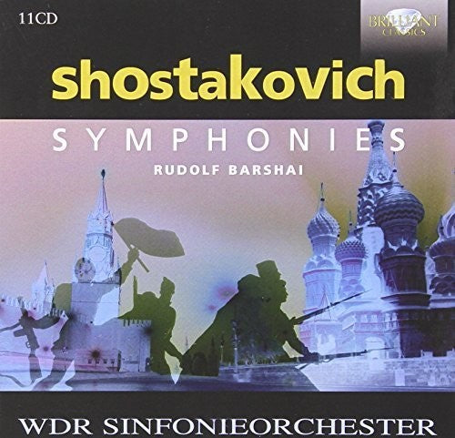 the album cover for Shostakovich / Wdr Sinfonieorchester / Barshai - Complete Symphonies