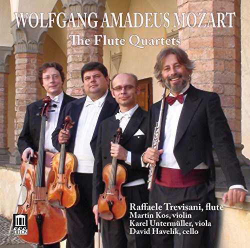 the album cover for Mozart / Trevisani / Kos / Unter-Mueller / Havelik - Flute QRTS