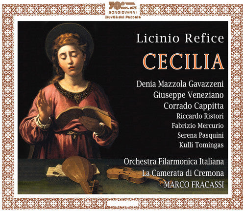 the album cover for Refice / Gavazzeni / Veneziano / Cappitta - Cecilia