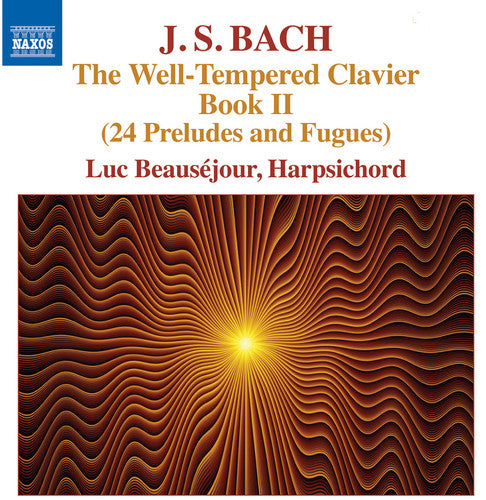the album cover for J Bach S / Beausejour - Well-Tempered Clavier Book 2