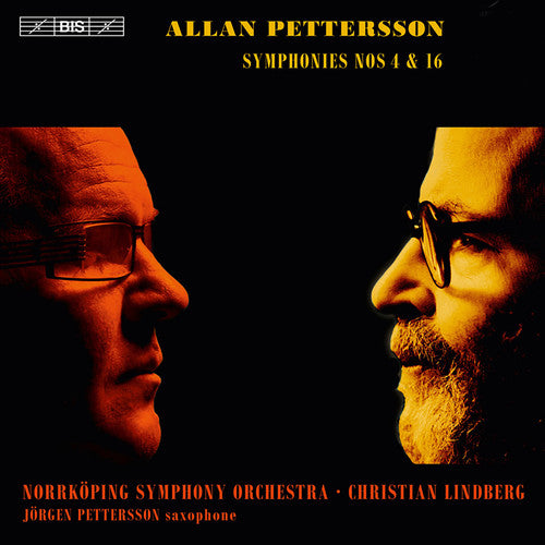 the album cover for Pettersson / Lindberg / Norrkoping Sym Orch - Syms 4 & 16