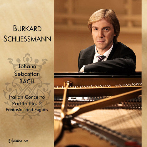 the album cover for J Bach S / Schliessmann - Keyboard Works