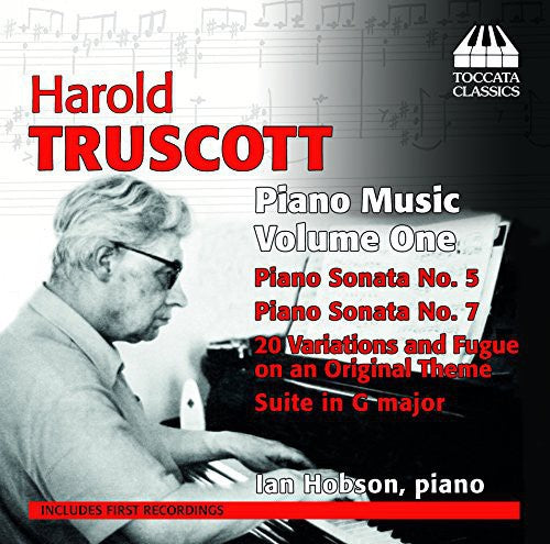 the album cover for Truscott / Hobson - Pno Music 1