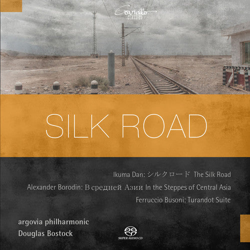 the album cover for Dan / Borodin / Busoni - Silk Road