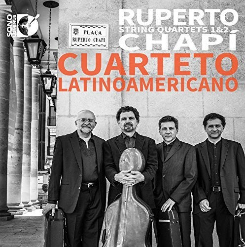 the album cover for Ruperto Chapi - STR QRTS 1 & 2