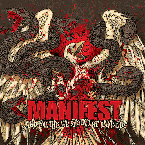 the album cover for Manifest - And for This We Should Be Damned