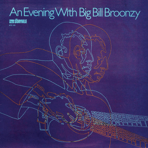 the album cover for Big Bill Broonzy - Evening With Big Bill Broonzy [LP]