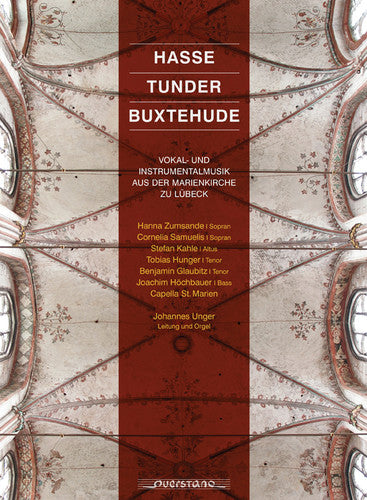 the album cover for Hasse / Capella St Marien - Vocal & Instrumental Works for St. Mary's Lubeck