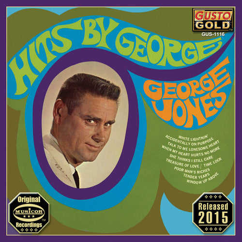 the album cover for George Jones - Hits By George