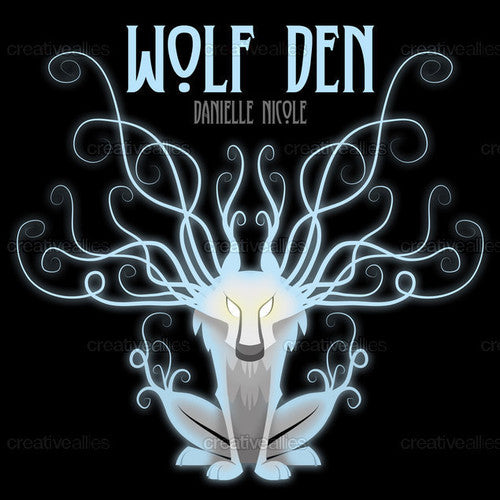 the album cover for Danielle Nicole - Wolf Den