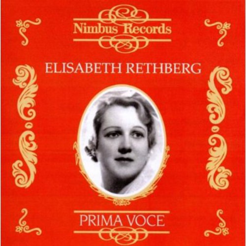 the album cover for Elisabeth Rethberg - Prima Voce: 1924-1930