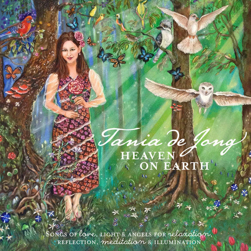 the album cover for De Tania Jong - Heaven on Earth