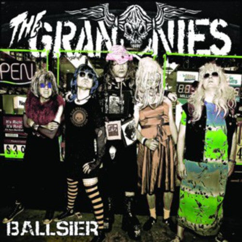 the album cover for Grannies - Ballsier