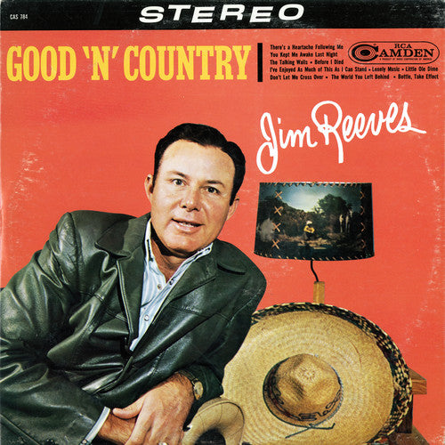 the album cover for Jim Reeves - Good 'N' Country
