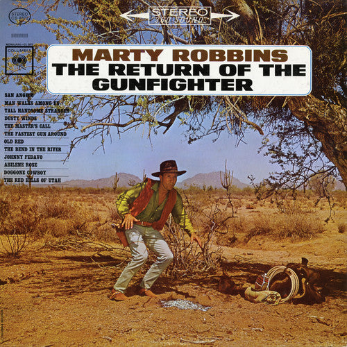 the album cover for Marty Robbins - Return of the Gunfighter