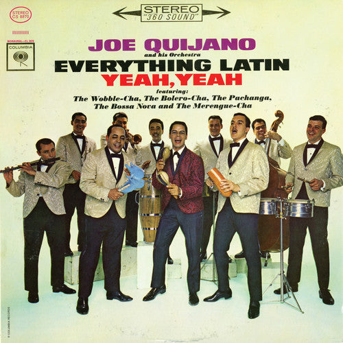 the album cover for Joe Quijano - Everything Latin - Yeah Yeah