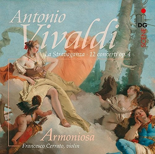 the album cover for Vivaldi / Armoniosa - Vivaldi: Concerti Op. 4 la Stravaganza