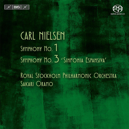 the album cover for Nielsen / Oramo / Royal Stockholm Phil - Syms 1 & 3