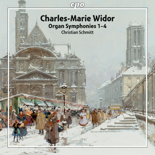 the album cover for Widor / Schmitt - Organ Syms 13