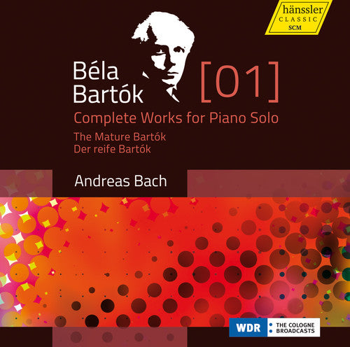 the album cover for Bartok / Bach - Complete Works for Pno Solo 1