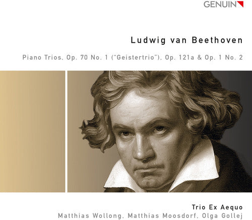 the album cover for Beethoven / Trio Ex Aequo - Pno Trios
