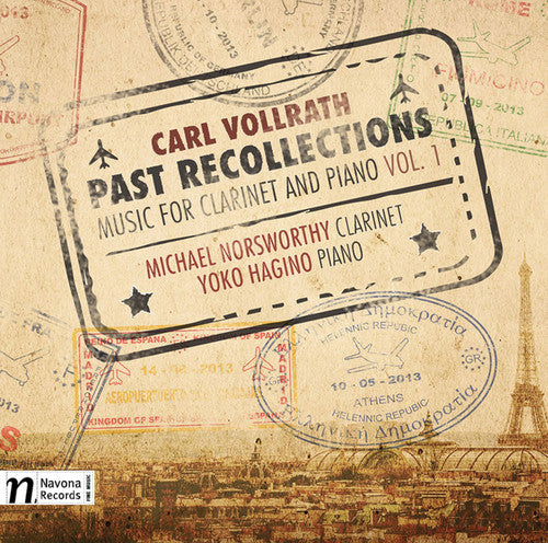 the album cover for Vollrath / Norsworthy / Hagino - Past Recollections