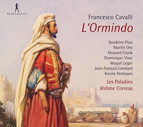 the album cover for Cavalli / Les Paladins / Correas - L'ormindo