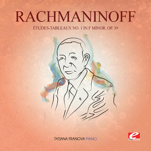 the album cover for Tatjana Franova - Etudes-Tableaux 1 in F Min 39
