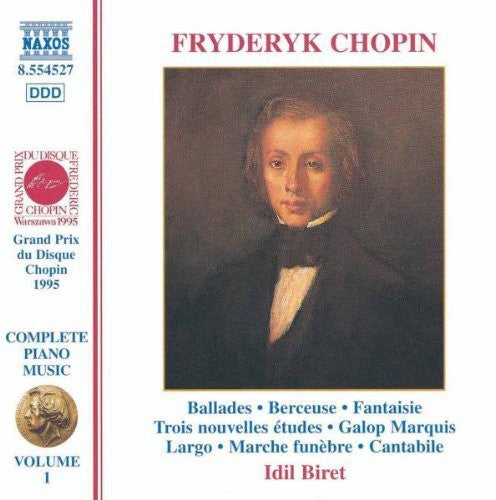the album cover for Idil Biret - Chopin: Complete Piano Music 1 / Various