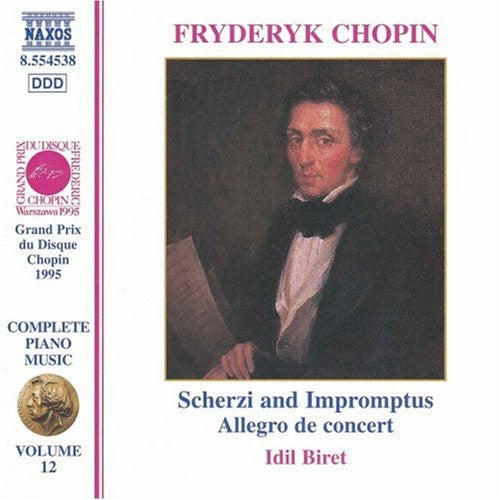 the album cover for Idil Biret - Scherzi / Impromptus