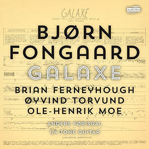 the album cover for Anders Forisdal - Galaxe