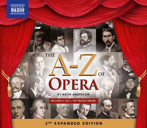 the album cover for Verdi / Wagner / Mozart - A to Z of Opera