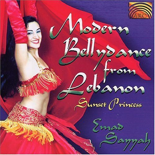 the album cover for Emad Sayyah - Modern Bellydance from Lebanon: Sunset Princess