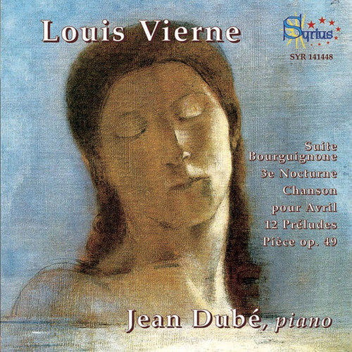 the album cover for Jean Dube - Works for Piano