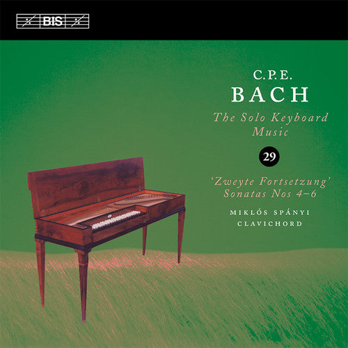 the album cover for C Bach PE / Spanyi,Miklos - Solo Keyboard Music 29