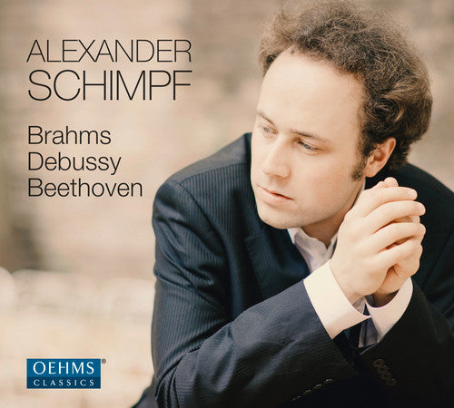 the album cover for Brahms / Alexander Schimpf - Piano Works