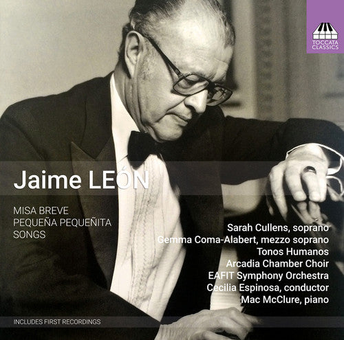 the album cover for Leon / Cullins / Eafit University Symphony Orch - Vocal Music