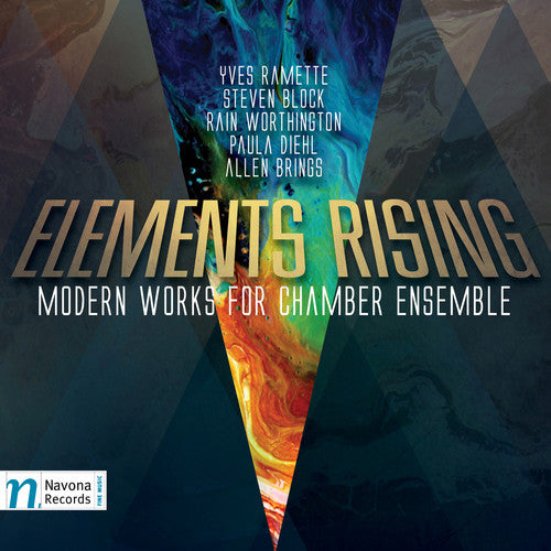 the album cover for Ramette / Lizak / Moravian Philharmonic Orchestra - Elements Rising