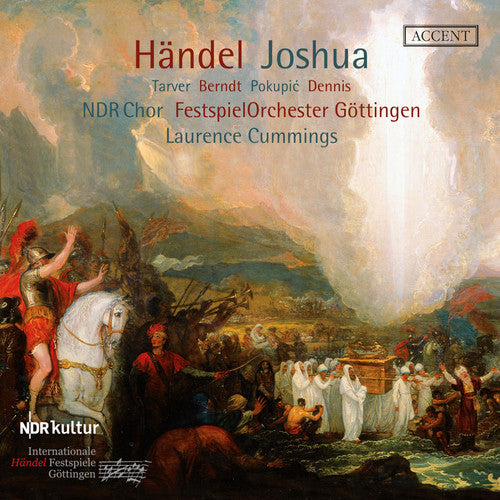 the album cover for Handel / Laurence Cummings - Joshua