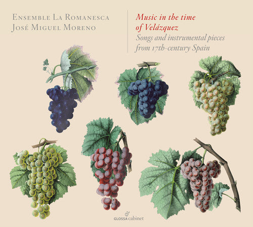 the album cover for Sanz / Ensemble Romanesca / Moreno - Music in the Time of Velazquez