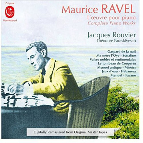 the album cover for Jacques Rouvier - Integrale De L Oeuvre Pour Piano (Fra)