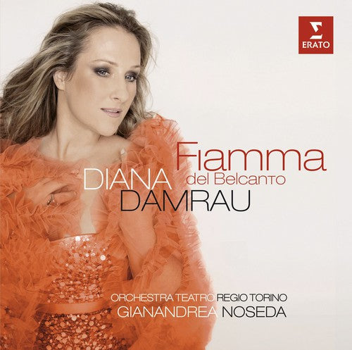 the album cover for Diana Damrau - Fiamma Del Belcanto