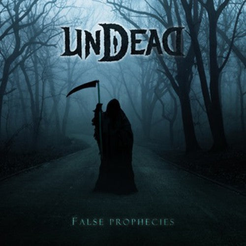 the album cover for Undead - False Prophecies