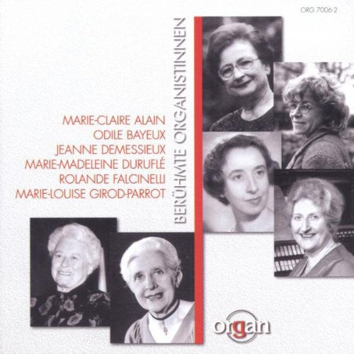 the album cover for Famous Woman Organists / Various - Famous Woman Organists